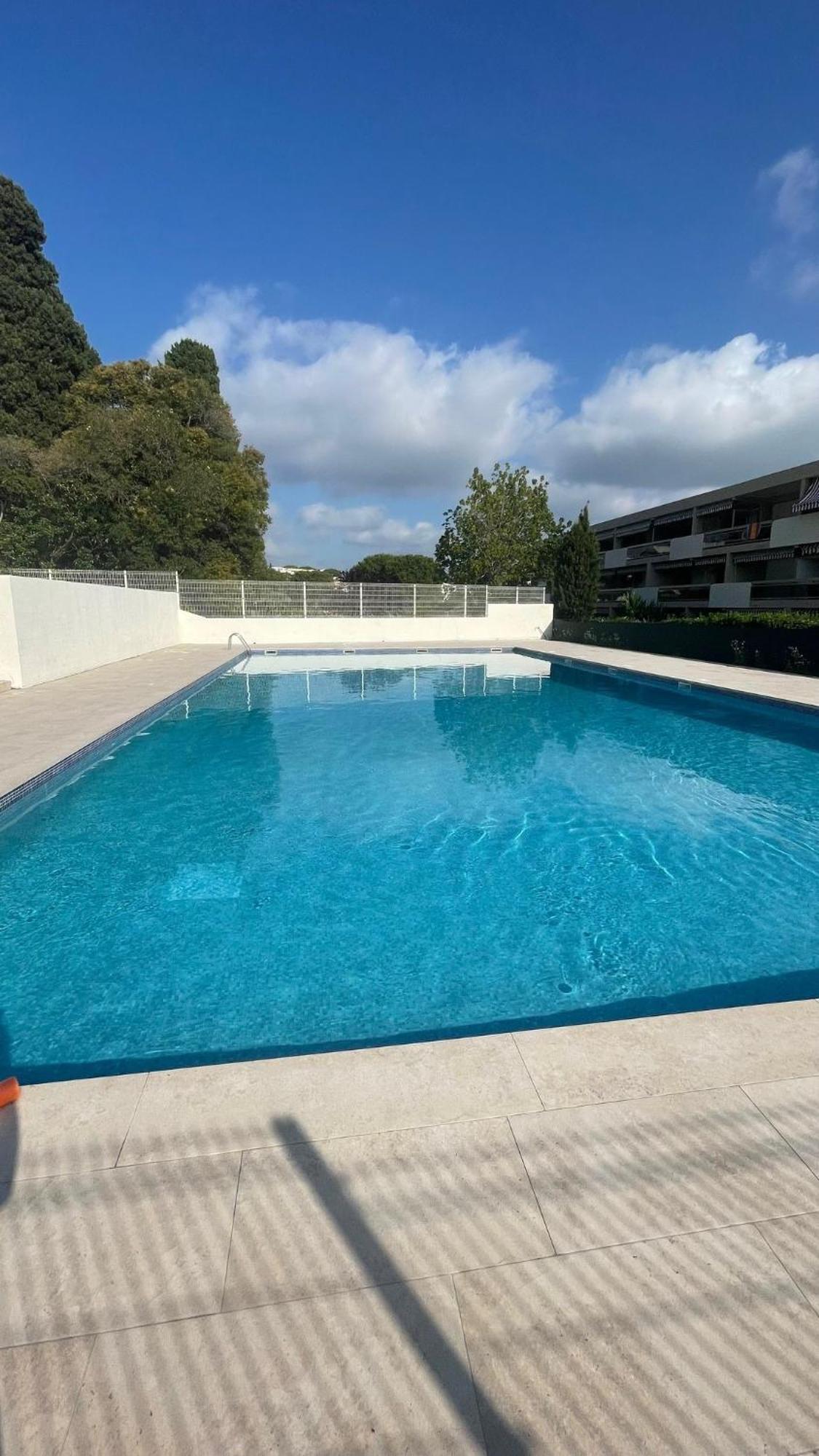 Joli Studio Vue Mer, Piscine, Tennis, Parking Антіб Екстер'єр фото